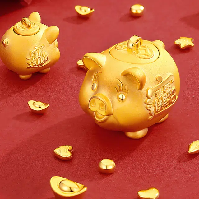 老凤祥 制品瓜子  收藏投资攒金豆豆储值小巧简约摆件 投资类 足金 按克计价 金条/金币/金章 女款