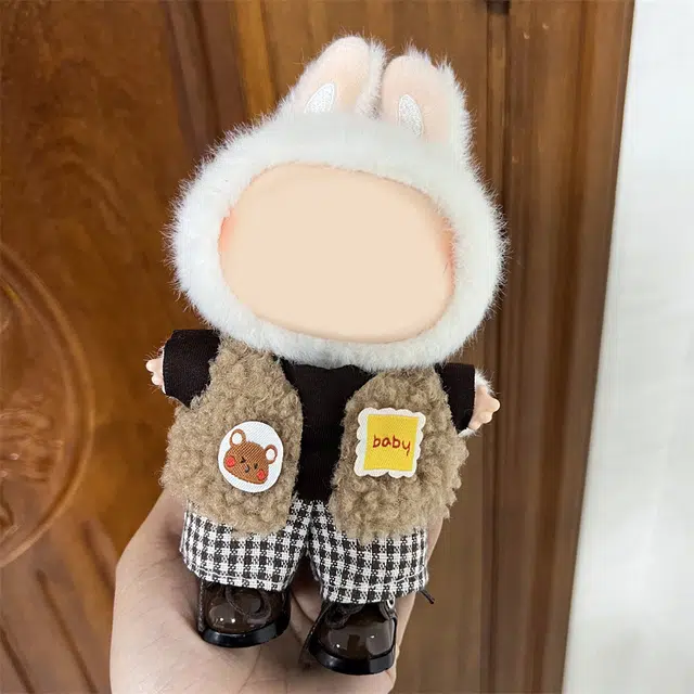 妙记 【适配于一代/二代】穿衣娃娃配件套装服饰 暖心呆萌 创意 可爱卡通 陪伴安抚 玩偶周边