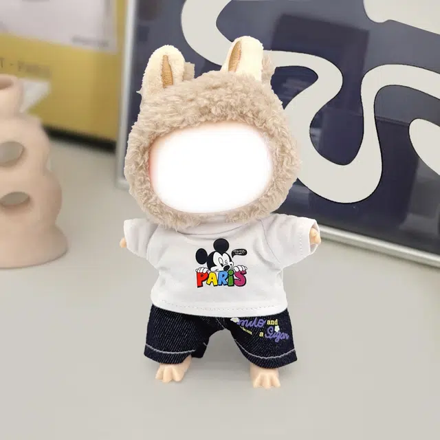 妙记 穿衣娃娃配件套装服饰 暖心呆萌 创意 可爱卡通 陪伴安抚 玩偶周边