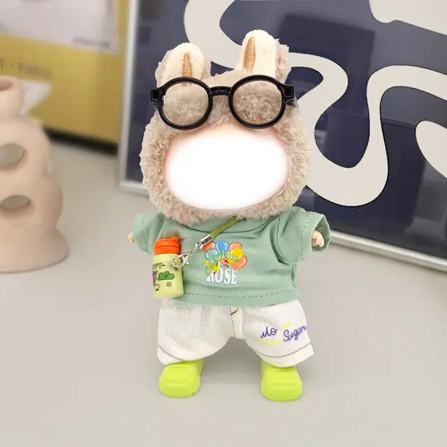 妙记 穿衣娃娃配件套装服饰 暖心呆萌 创意 可爱卡通 陪伴安抚 玩偶周边