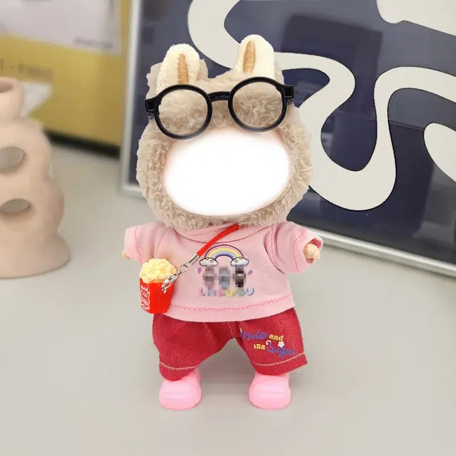 妙记 穿衣娃娃配件套装服饰 暖心呆萌 创意 可爱卡通 陪伴安抚 玩偶周边