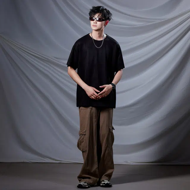 A.X.S.K Vintage Gothic Suede Set