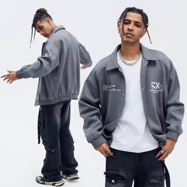 A.X.S.K Coach Jacket Set