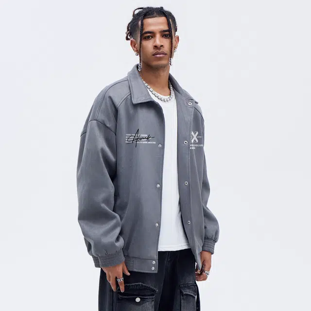 A.X.S.K Coach Jacket Set