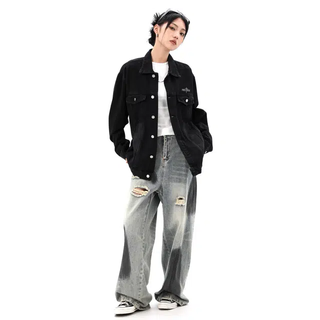 A.X.S.K Vintage Cross Denim Set