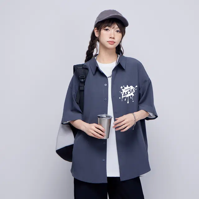 A.X.S.K Graffiti Logo Shirt