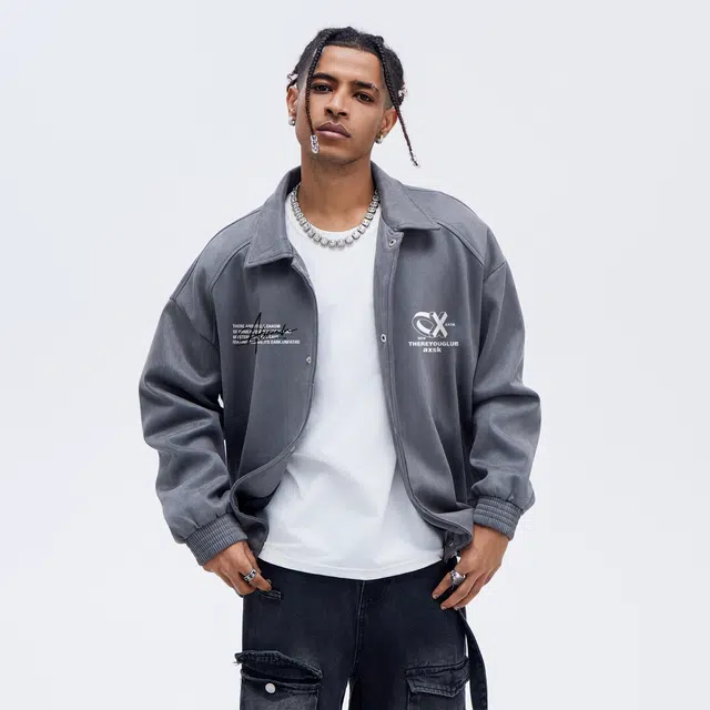 A.X.S.K Coach Jacket Set