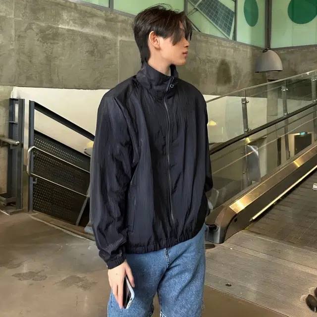 物质公式 高街美式复古宽松百搭休闲防晒服 男女同款