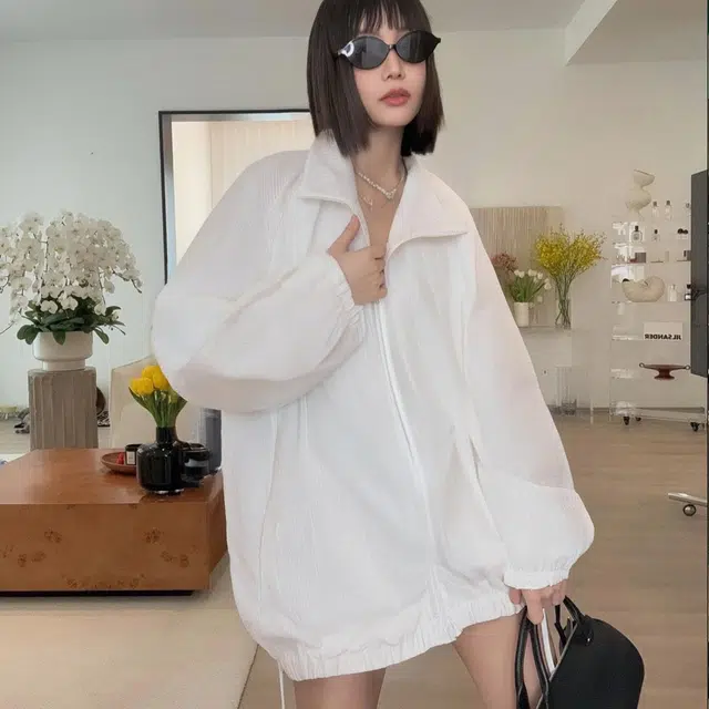物质公式 高街美式复古宽松百搭休闲防晒服 男女同款