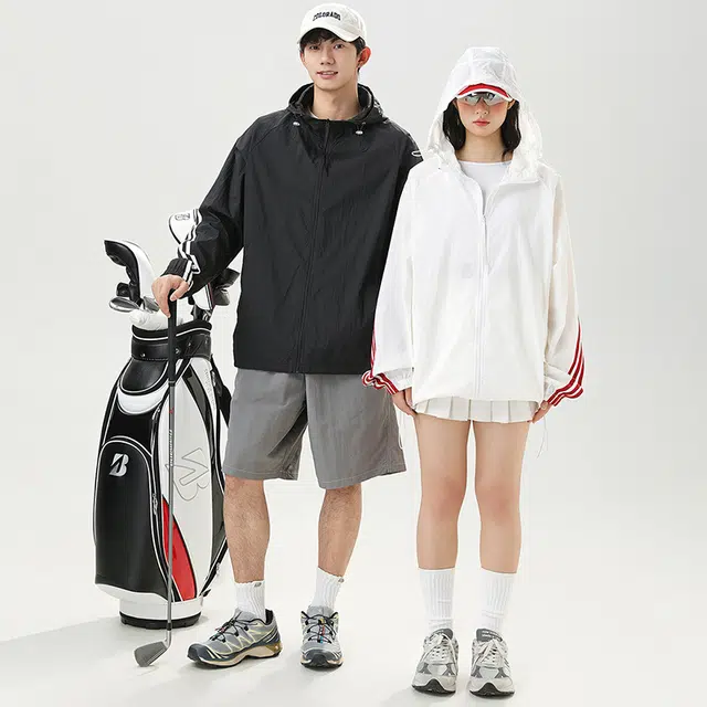 物质公式 美式高街复古冰丝凉感宽松百搭休闲防晒服 男女同款