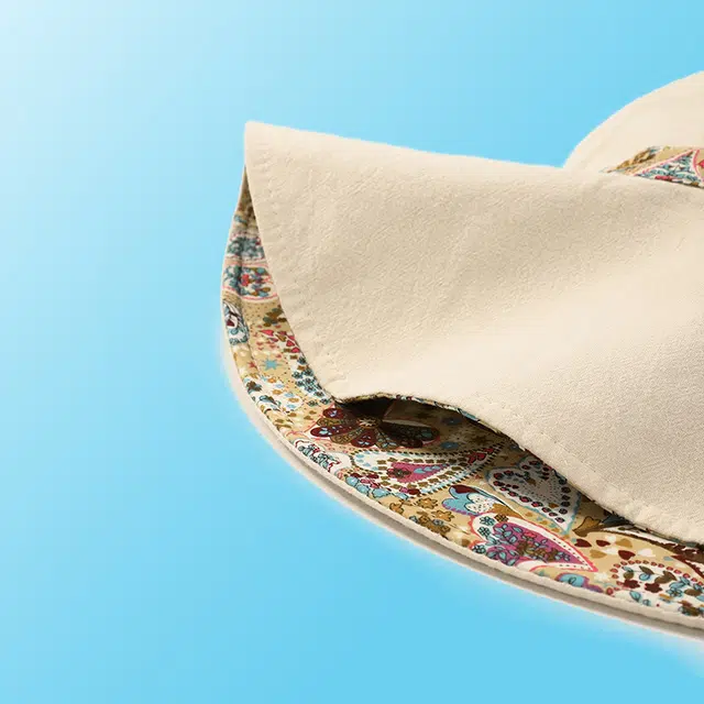 浪莎 大檐防紫外线户外防晒遮阳防紫外线出游骑车户外露营休闲双面 棉 渔夫帽 女款