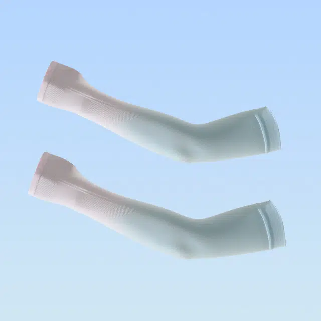 浪莎 夏季渐变冰袖护肘小清新护腕夏季骑行运动马拉松开车外卖钓鱼登山攀岩遮阳防紫外线遮阳薄款透气 防晒袖 女款