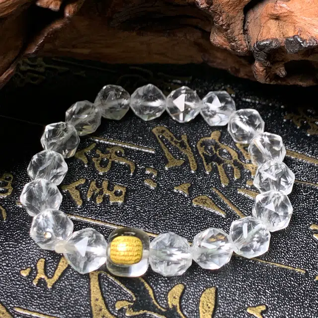 【天然白阿赛】 彗时 高能量轻奢高级感转运白幽灵聚财纳福生日好物增女生上岸招财小众女士#好运天然 白水晶 手串 男女同款情侣款