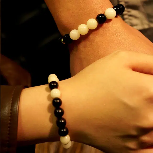 彗时 故宫 回纹爱在 国风轻奢玛瑙新中式小众转运珠文玩盘串招财纳福送礼盒物 白玉菩提菩提根 手串 男女同款情侣款