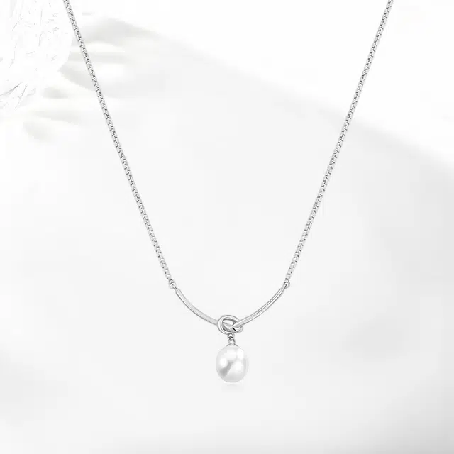 饰伴 皓月之心新中式  甜美浪漫风可爱 精致雅致高级质感 国潮轻奢 小众设计轻奢百搭气质 合金 项链 男女同款情侣款