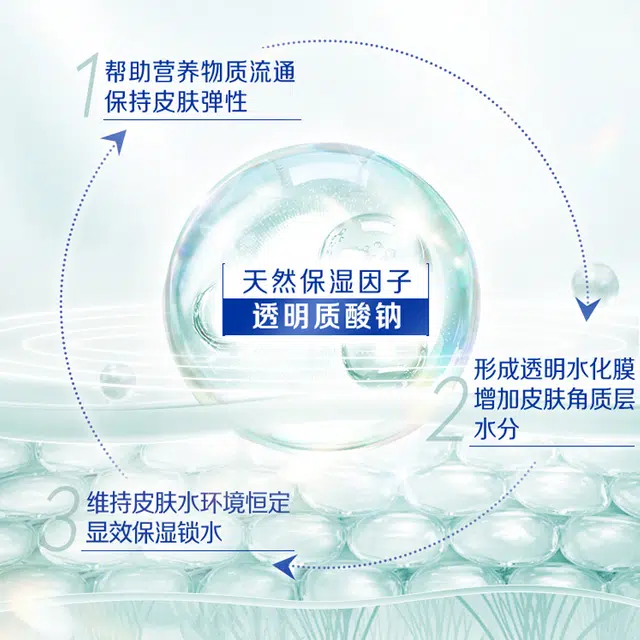 妮维雅 全新透明质酸钠水绷带高保湿水润养护淡化唇纹防干裂 润唇膏