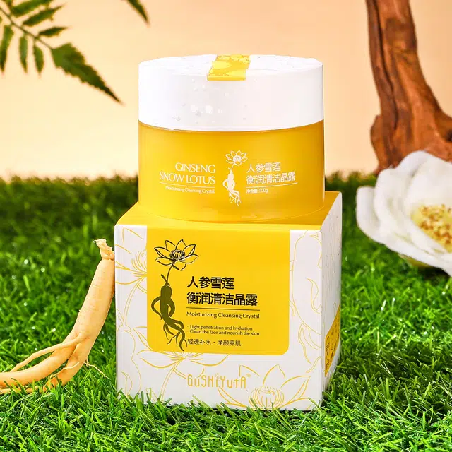 清洁毛孔保湿温和人参雪莲衡润清洁晶露洁面护肤品 清洁