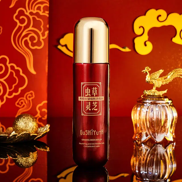 故事与她 补水保湿虫草灵芝养颜抗皱细胞浓缩水爽肤水润肤水 滋润紧致