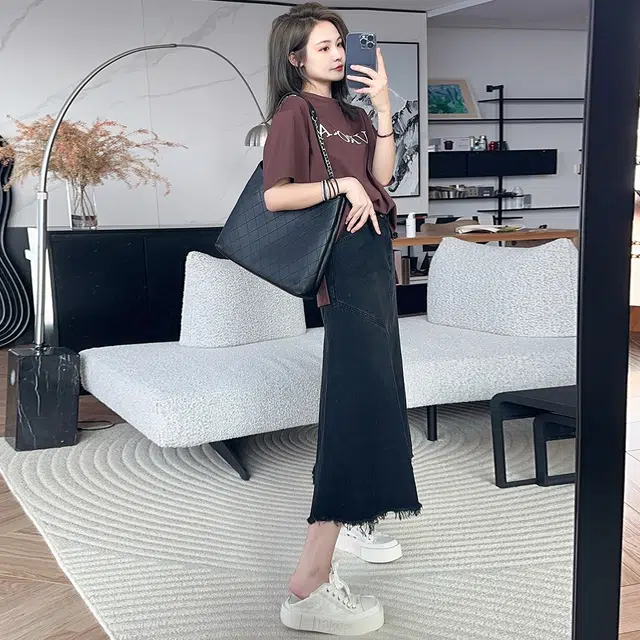 美洋 小香风黑金 牛皮 单肩包 女款 黑色