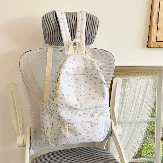 JANE KLAIN Star Print Backpack