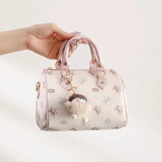 JANE KLAIN Boston Bag Sakura Pink
