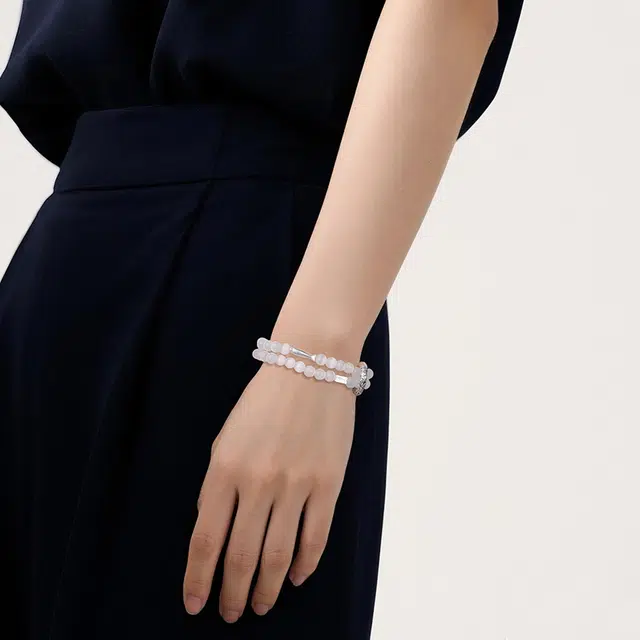 印象眸 新中式小众设计精致简约高级感时尚上岸锦鲤诸事顺利多圈转运珠玉手饰 礼盒包装#好运 琉璃 手串 男女同款情侣款