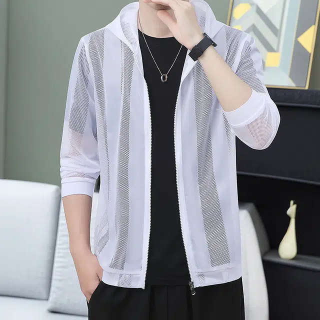 Antioffice Mesh Hooded Jacket