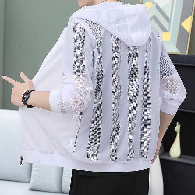 Antioffice Mesh Hooded Jacket