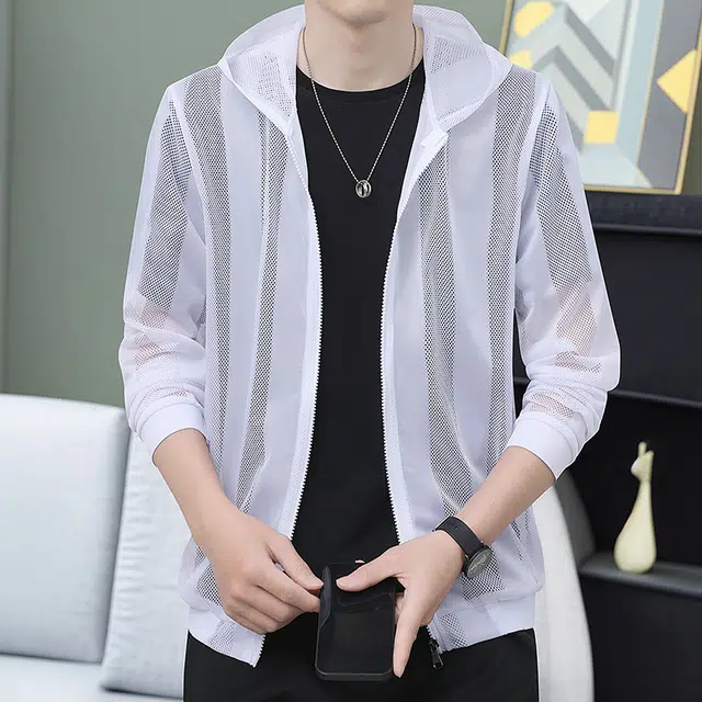 Antioffice Mesh Hooded Jacket