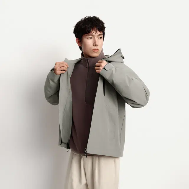 森马 抗静电摇粒绒夹克 男女同款