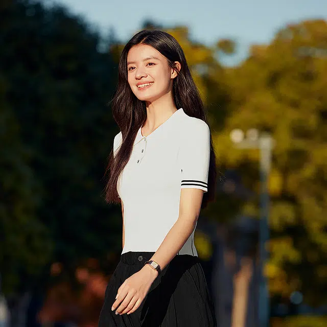 森马 休闲风小个子舒适针织衫 女款