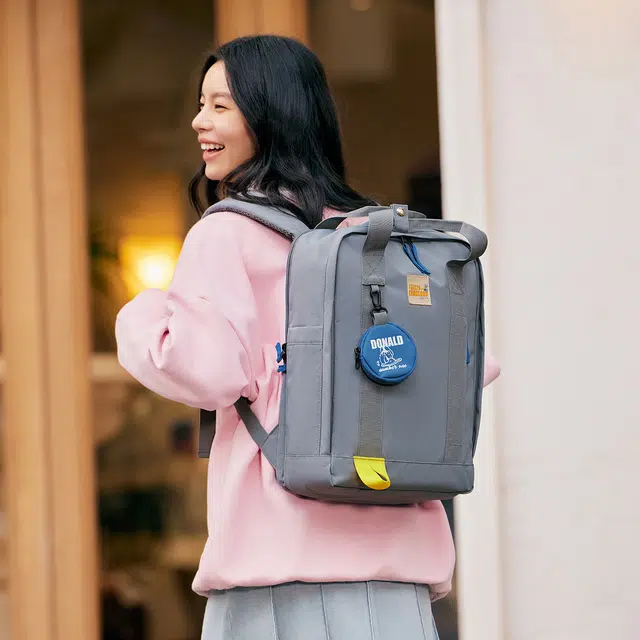 森马 ×迪士尼联名 休闲时尚百搭 织物 双肩包 男女同款情侣款 多色