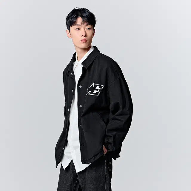 森马 户外休闲教练夹克 男款