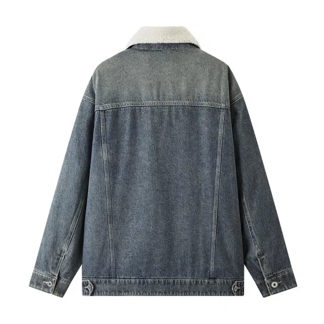 森马 宽松翻领舒适百搭休闲长袖夹克 男款