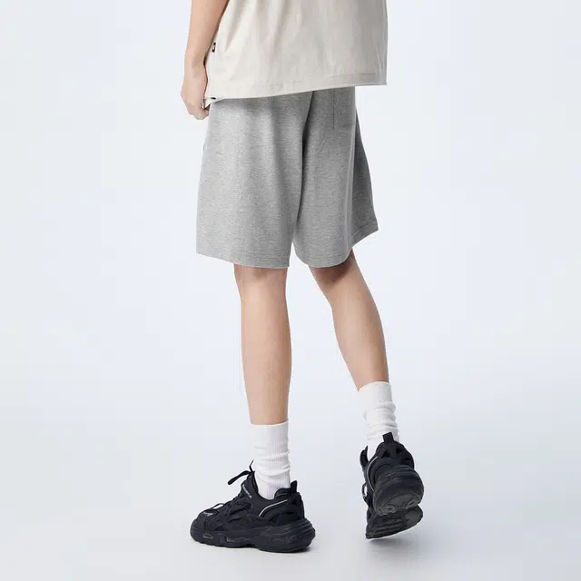 森马 高腰运动风五分裤休闲短裤 男款