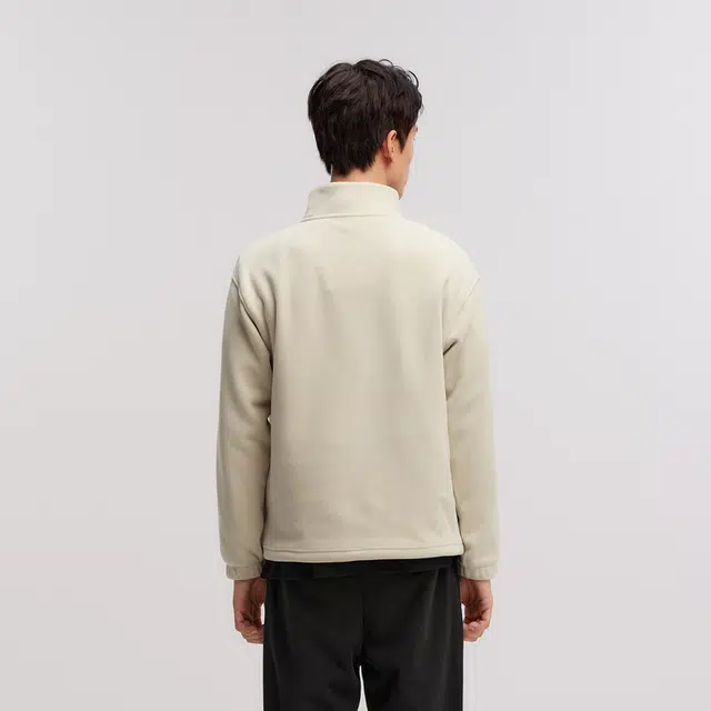 森马 摇粒绒半开襟卫衣 男款