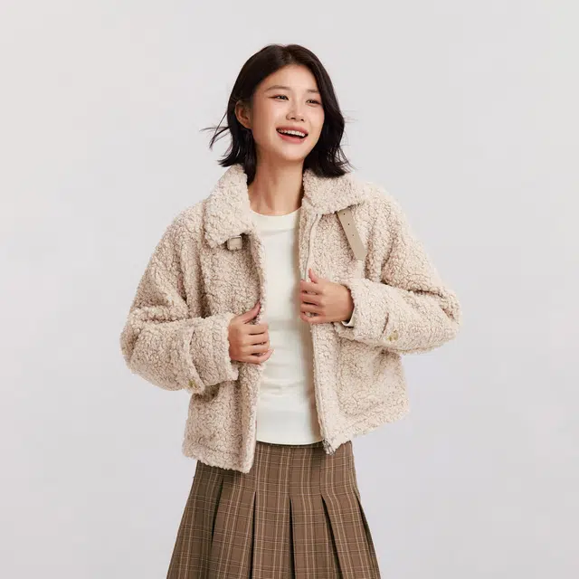 森马 温柔慵懒宽松舒适简约夹克外套 女款