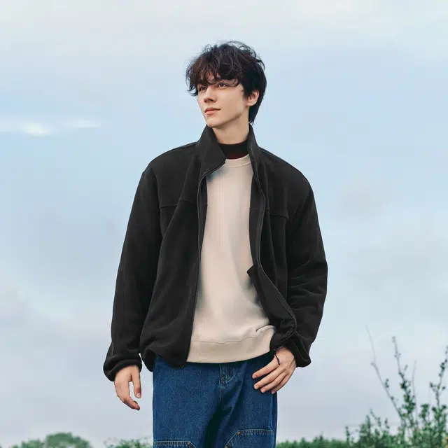 森马 时尚百搭休闲立领夹克外套 男女同款