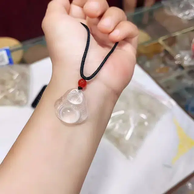 静汝玉 弥勒佛笑佛挂件玉佛佛公 玉髓 吊坠 女款