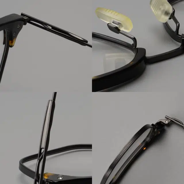 目师傅私藏货 百搭半框设计师超轻 β钛板材镜架 眉毛框/眉线框 光学镜架 男女同款情侣款