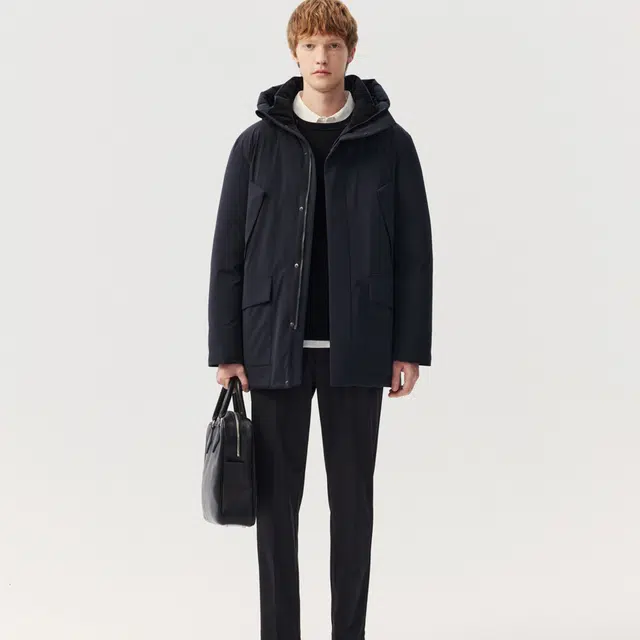 CARE OF LORD Waterproof Down Parka Hooded Men