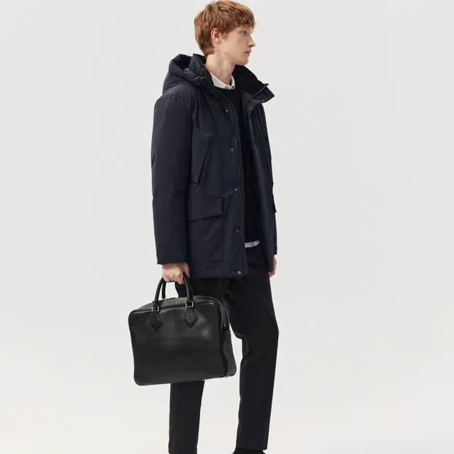 CARE OF LORD Waterproof Down Parka Hooded Men