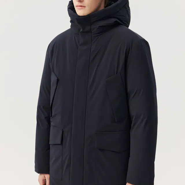 CARE OF LORD Waterproof Down Parka Hooded Men