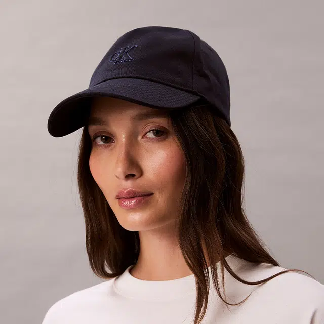 Calvin Klein Embossed Letter Cap