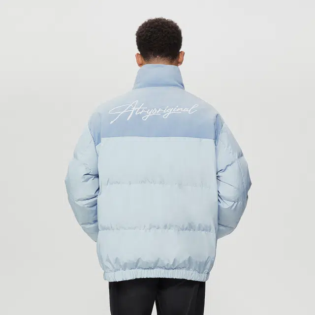 Atry Reversible Letter Patchwork Jacket