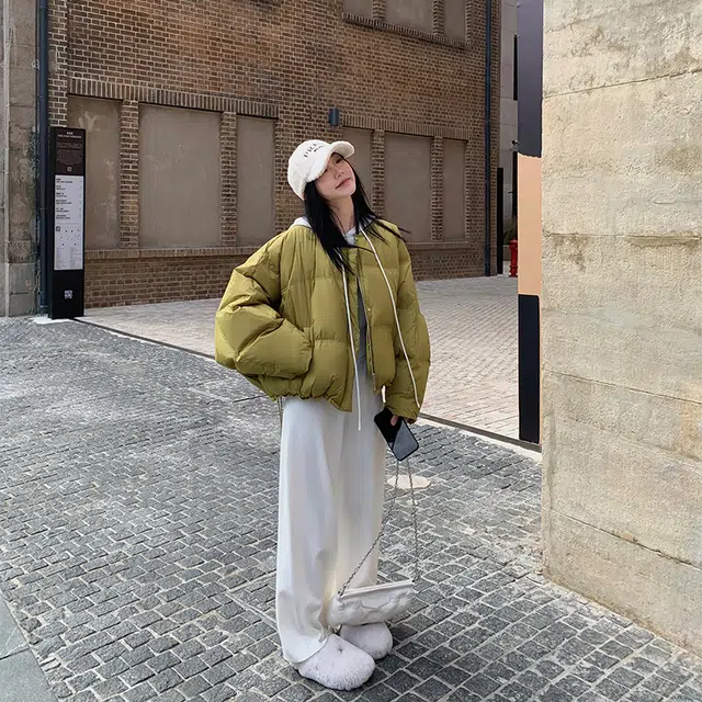区区欧阳 休闲连帽针织上衣毛衣 女款