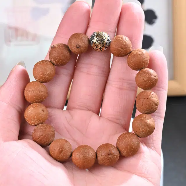 仙友 新中式转运珠 高级文玩 招财纳福 猴头核桃 手串 男女同款情侣款