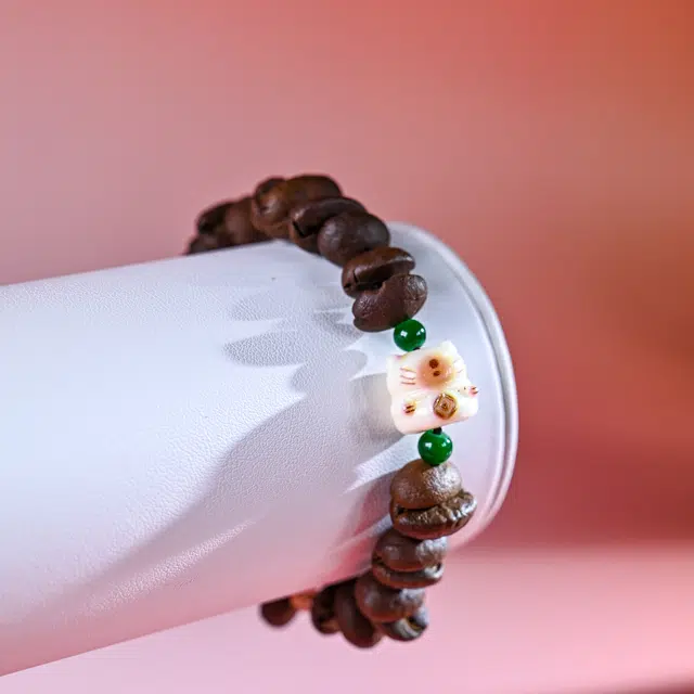 仙友 可爱招财转运珠高级小众设计文玩盘玩文艺百搭上岸好运 菩提子/菩提籽 手串 男女同款情侣款
