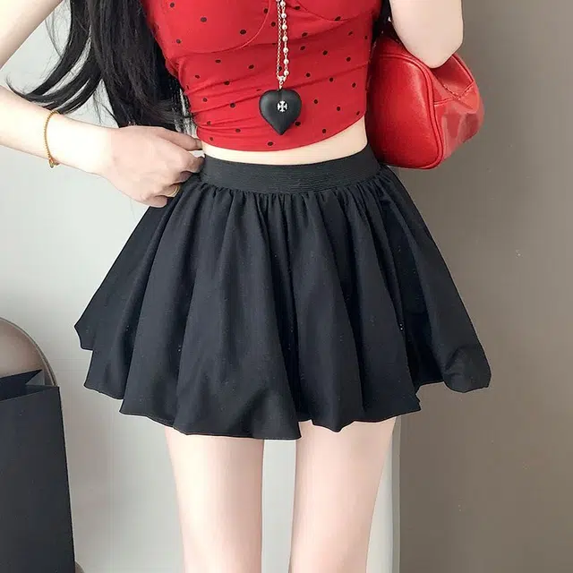 雅羊人 甜辣防走光百搭休闲短裙 女款