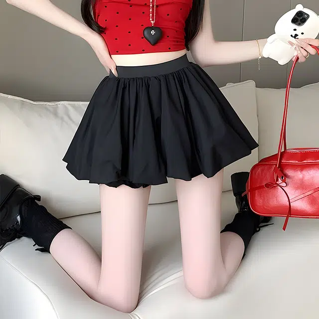 雅羊人 甜辣防走光百搭休闲短裙 女款